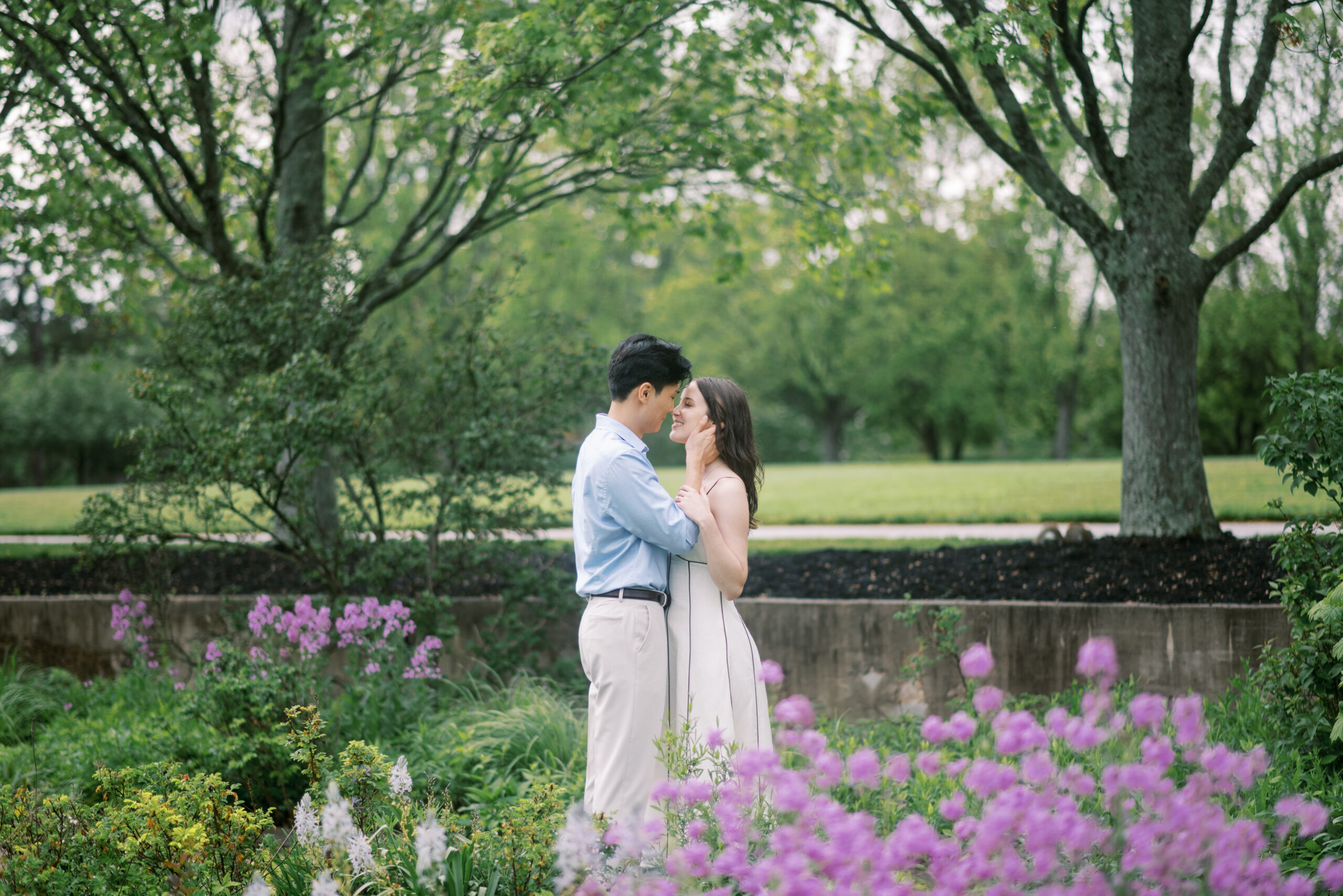 Engagement Session at Cincinnati Art Museum